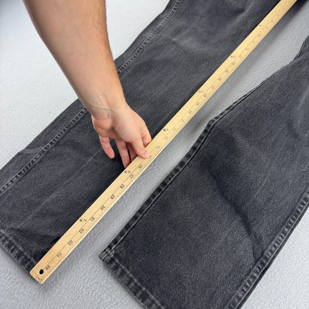 Vintage Wrangler Jeans Mens 34x36 Black Cowboy Cut Original Fit Western‎ Work - Picture 10 of 16
